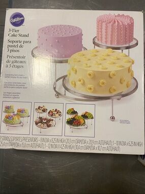 Wilton 3-Tier Cake Stand. Rand New in box